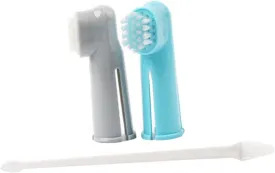 15pcs Pet Toothbrush Dual-Head Finger Brushes Accessories for Dogs and Cats Easy to Use and Promotes Healthy Teeth and Gums