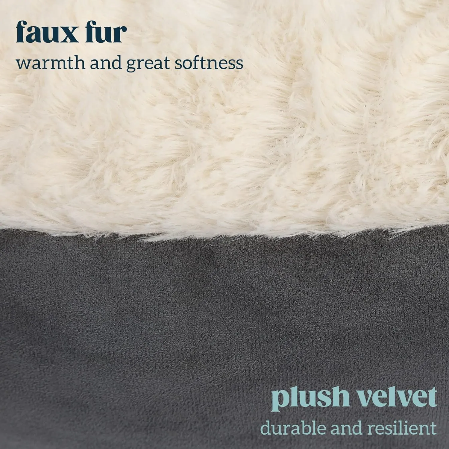 30" Medium Dog Bed for Medium Dogs Up to 45lbs - Washable Burrow Puppy Beds with Blanket Attached - Covered Dog Cave Bed with Anti-Slip Bottom - Charcoal Gray