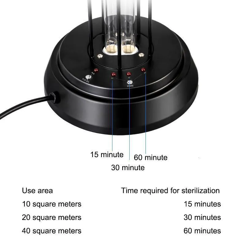 38W UV Disinfection Light with Control Timer