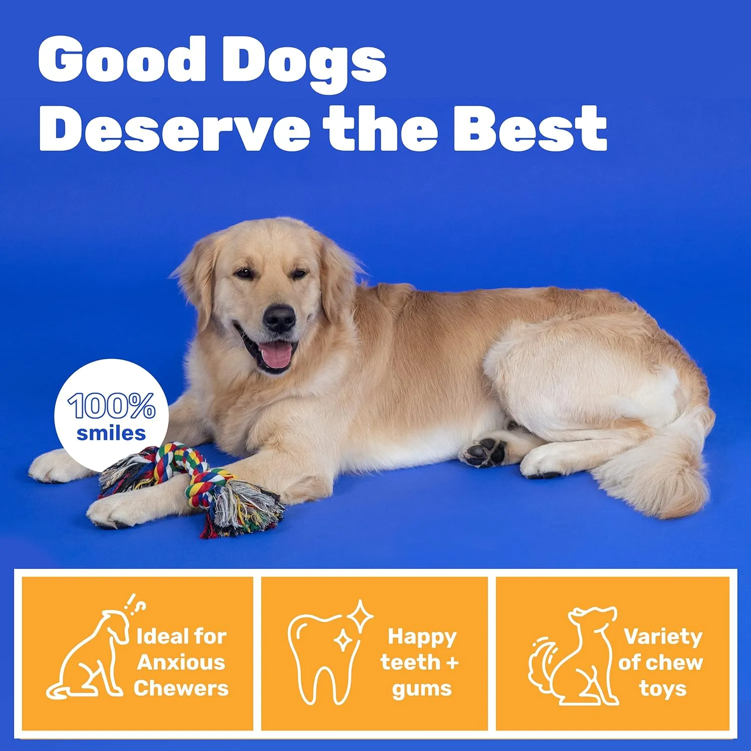 AMZpets Knotted Heavy Rope Dog Toy for Aggressive Chewers, Assorted Colors