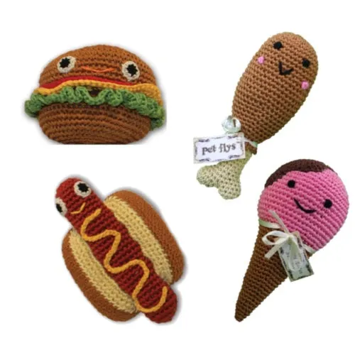 Auggie Avocado Handmade Knit Knack Toys