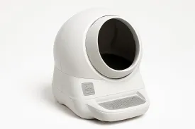 Automatic Cat Litter Box Self Cleaning - App Control, Open-Design, Smart Health Monitor, Anti-Pinch Safety, Quiet Operation, Ideal for Cats, A Trusted Companion for Life