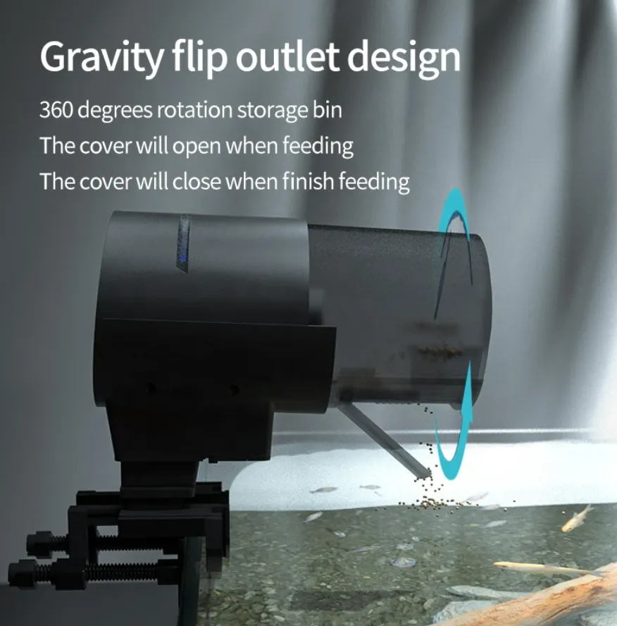 Automatic Fish Feeder Dispenser