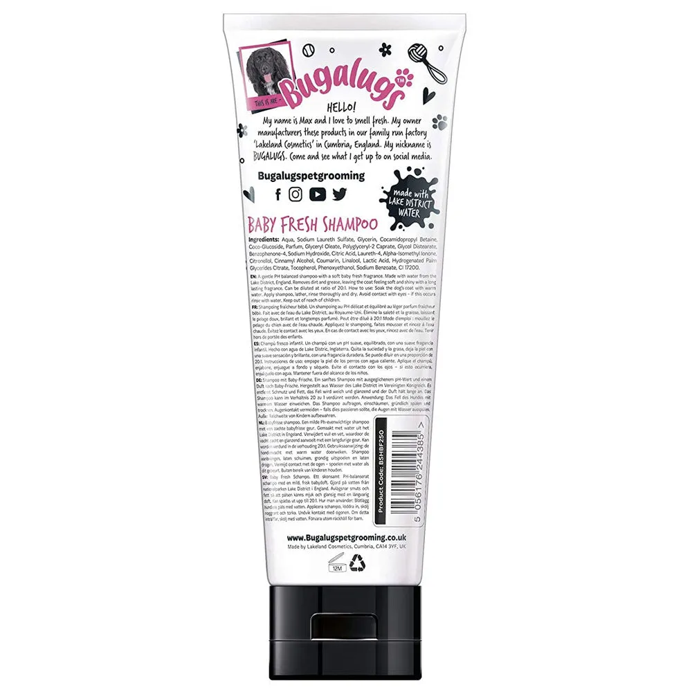 Bugalugs Dog Baby Fresh Shampoo