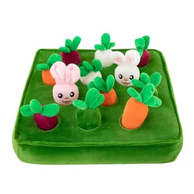 Carrot Pull Radish Bunny Pets Dog Cat Chew Plush Toy