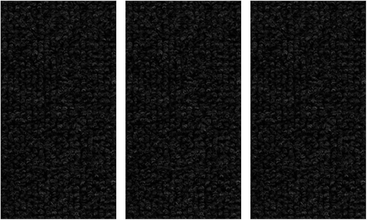 Cat Scratch Mat (3 Pack), 23.6 x 11.8 Versatile Self-Adhesive Replacement Easy Use for Cat Trees Wall Furniture, Scratching Posts, and Couch Protection (Black)