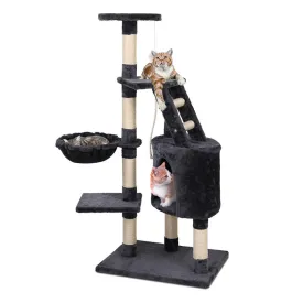 Cat Tree 120cm Trees Scratching Post Scratcher Multi Level