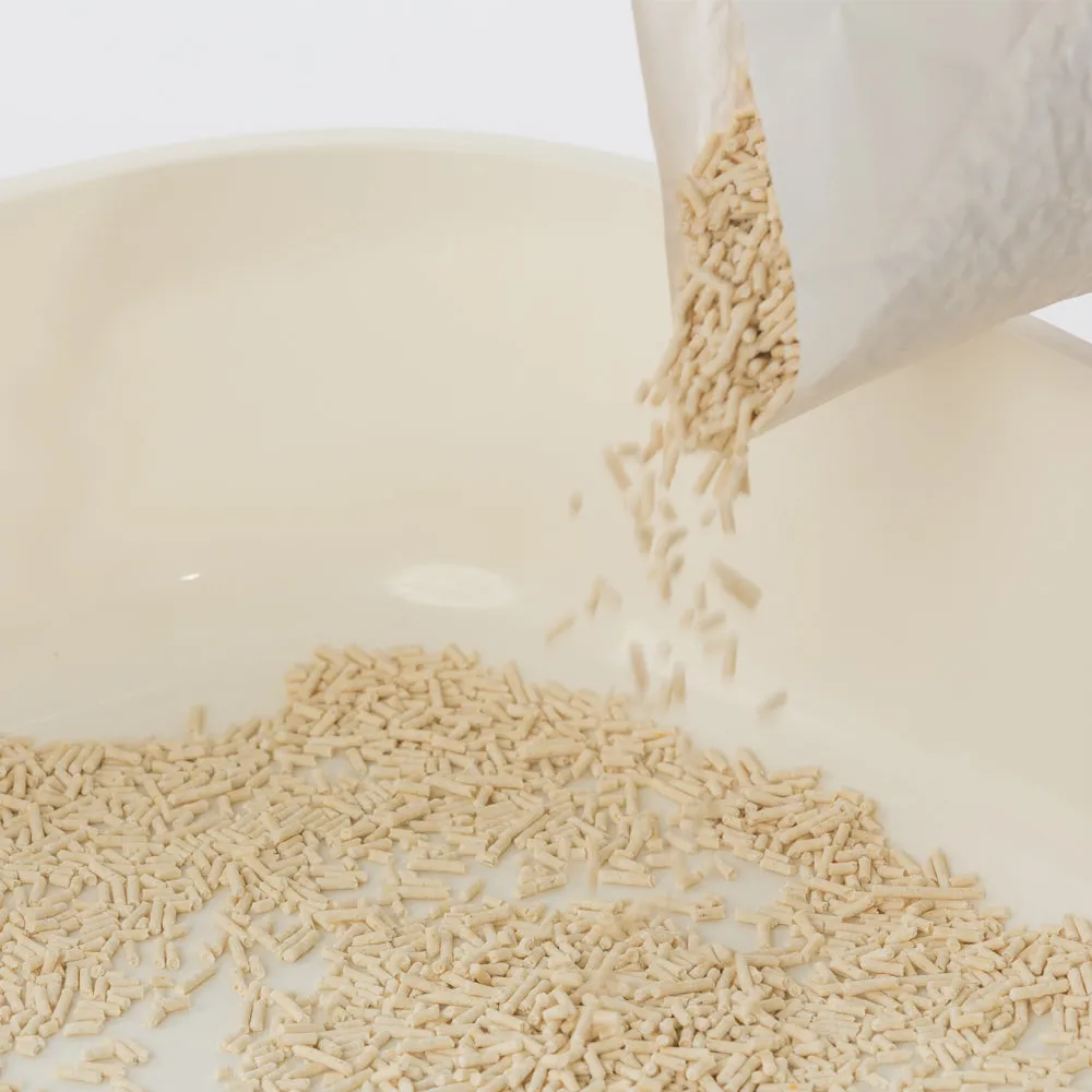Cature Natural Tofu Clumping Milky Cat Litter