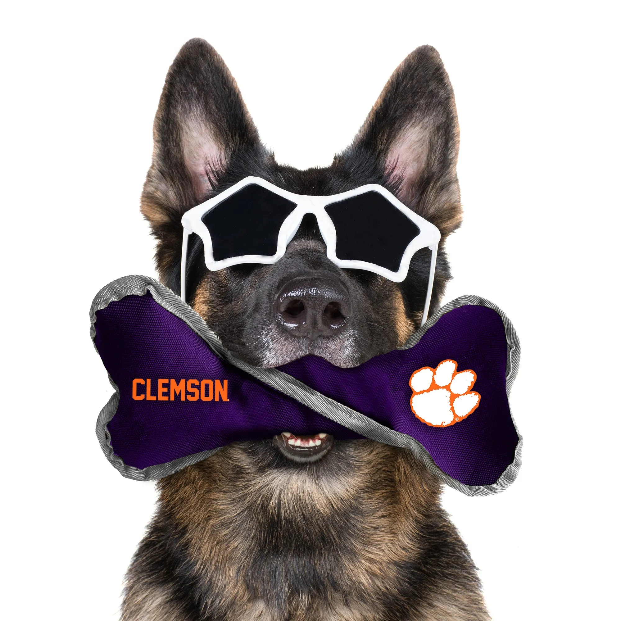 Clemson University Pet Tug Bone