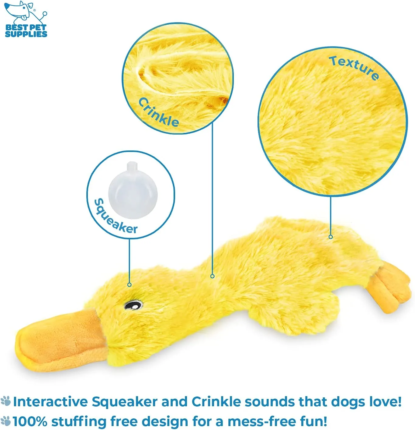 Crinkle Dog Toy
