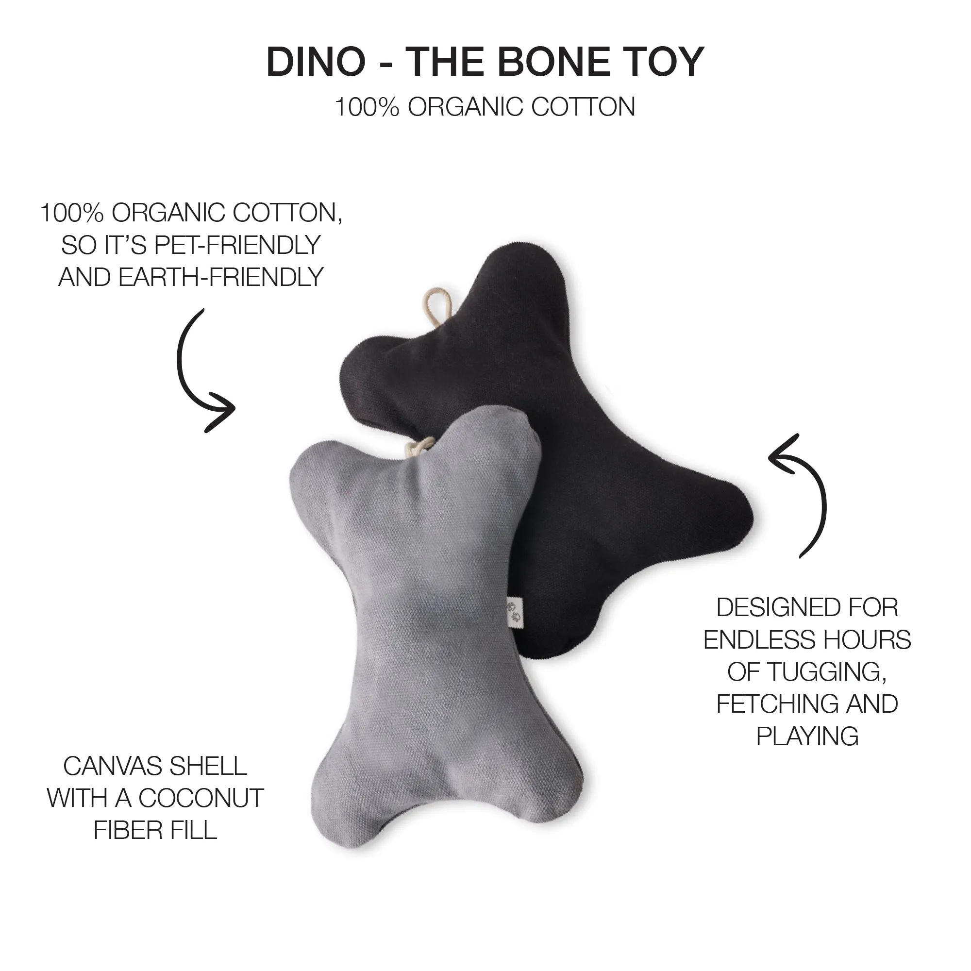 DINO - THE BONE TOY, 2-PACK