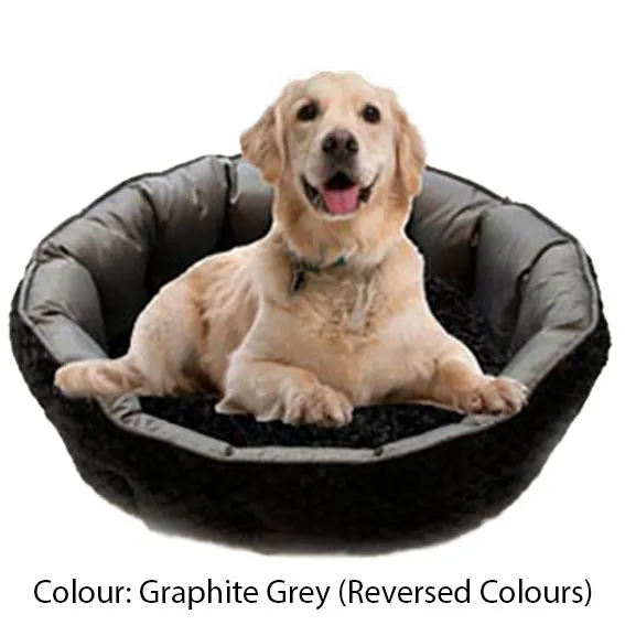 Dog Bed Cat Pet Beds Reversible Bedding Luxury Puppy Soft Waterproof Large Red
