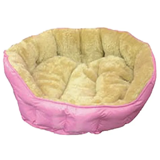 Dog Bed Cat Pet Beds Reversible Bedding Luxury Puppy Soft Waterproof Large Red