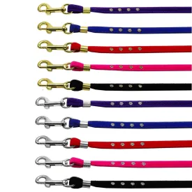 Dog, Puppy & Pet Leash, "Velvet 3/8" Inch Wide"