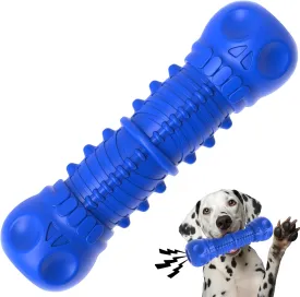 Dog Squeaky Toys for Aggressive Chewers, Durable Chew Toys for Medium Breed Dog, Tough Durable Toys with Natural Rubber