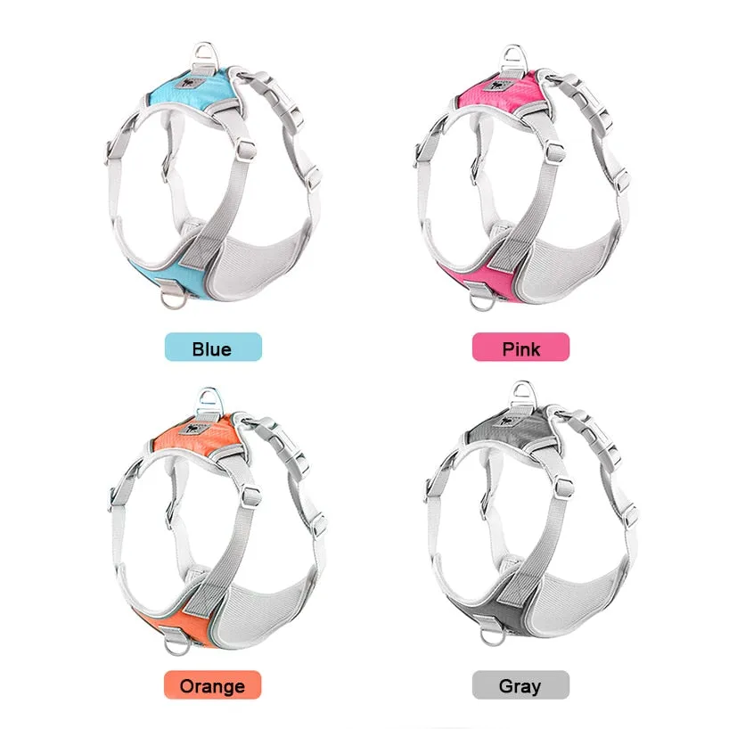 Dogs Harness Vest Reflective Small Medium Pet Dog Harness Soft Breathable Dog Harnesses Collar Walking Training Pet Products
