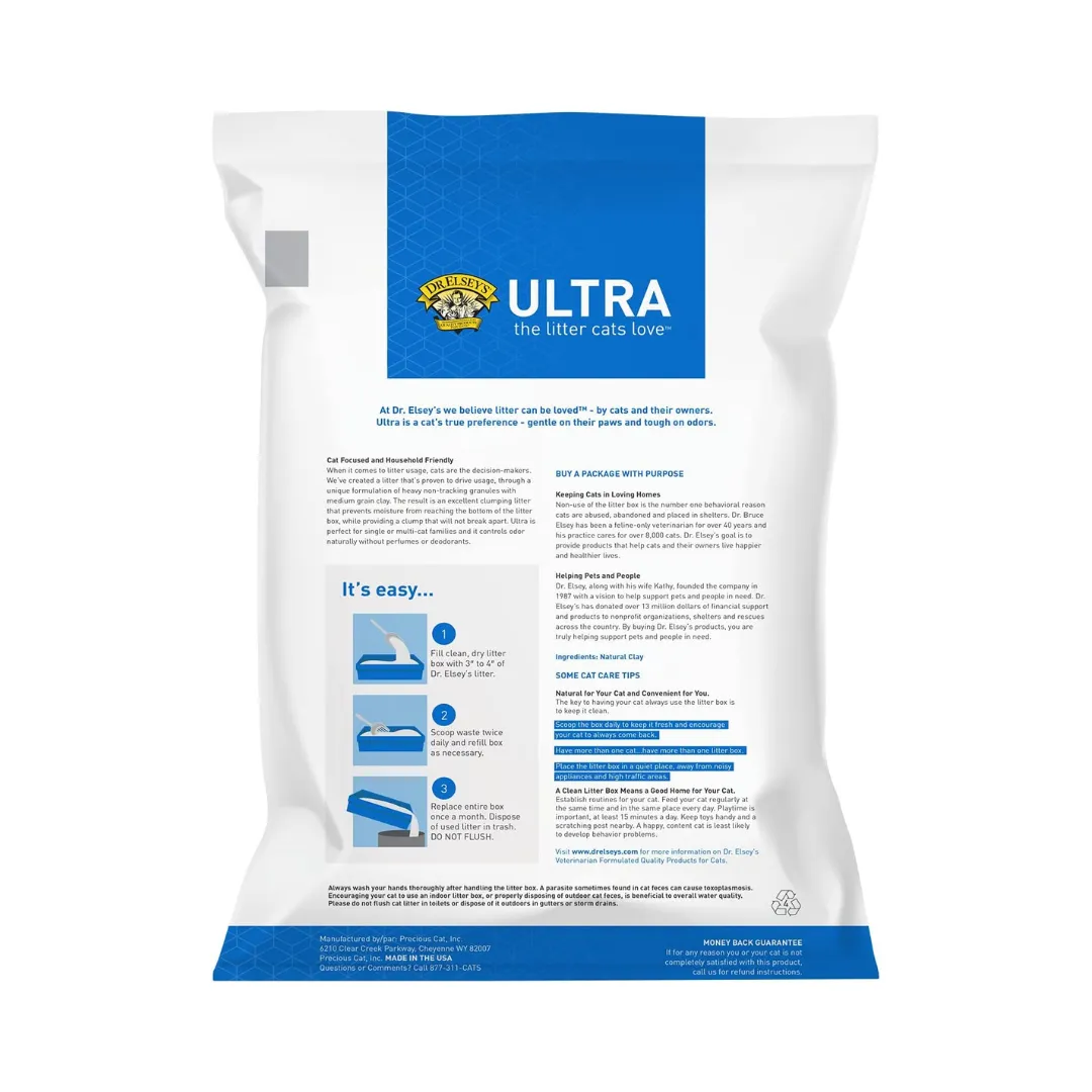 Dr. Elsey’s Ultra Unscented Precious Scoopable Cat Litter