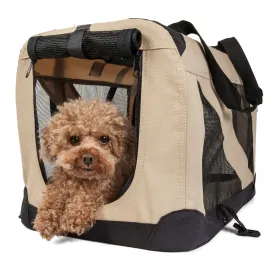Folding Zippered 360° Vista View House Pet Crate