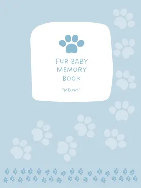 Fur Baby Memory Book for Cats Paperback  January 22, 2025