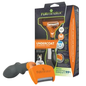 Furminator Medium dog Undercoat Deshedding tool, Short hair .