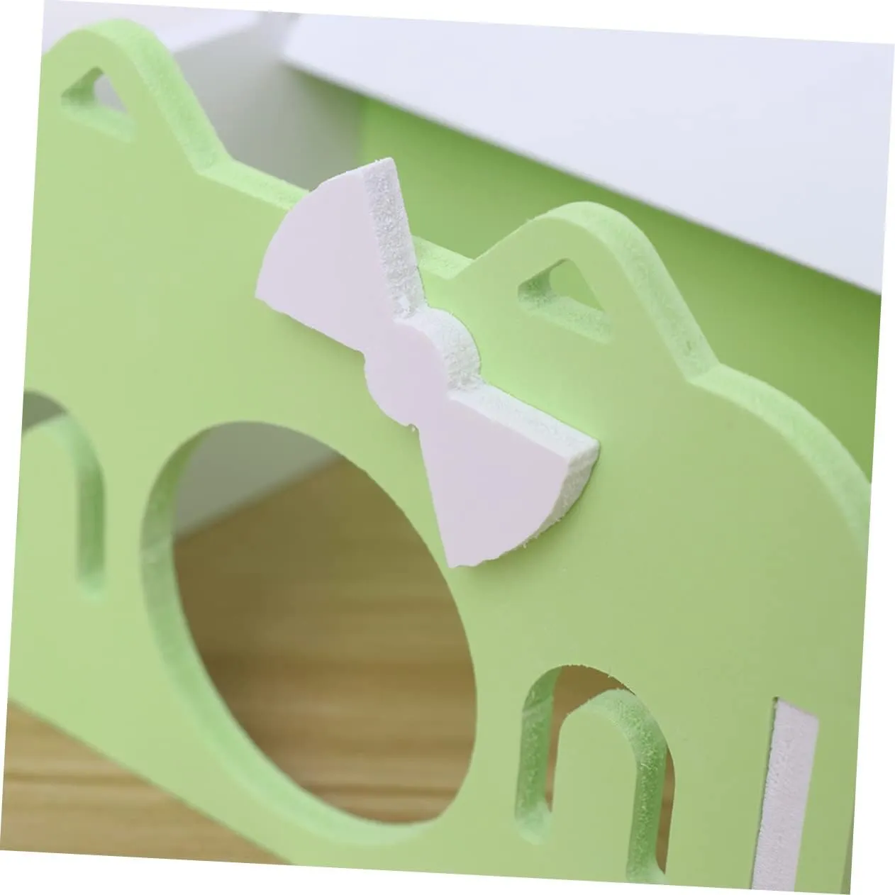 GANAZONO Luxurious Wooden Cat Bedroom Hamster Multi-Chamber Hideout Rat Houses Pet Accessories Comfortable for Small Animals Birds Parrots