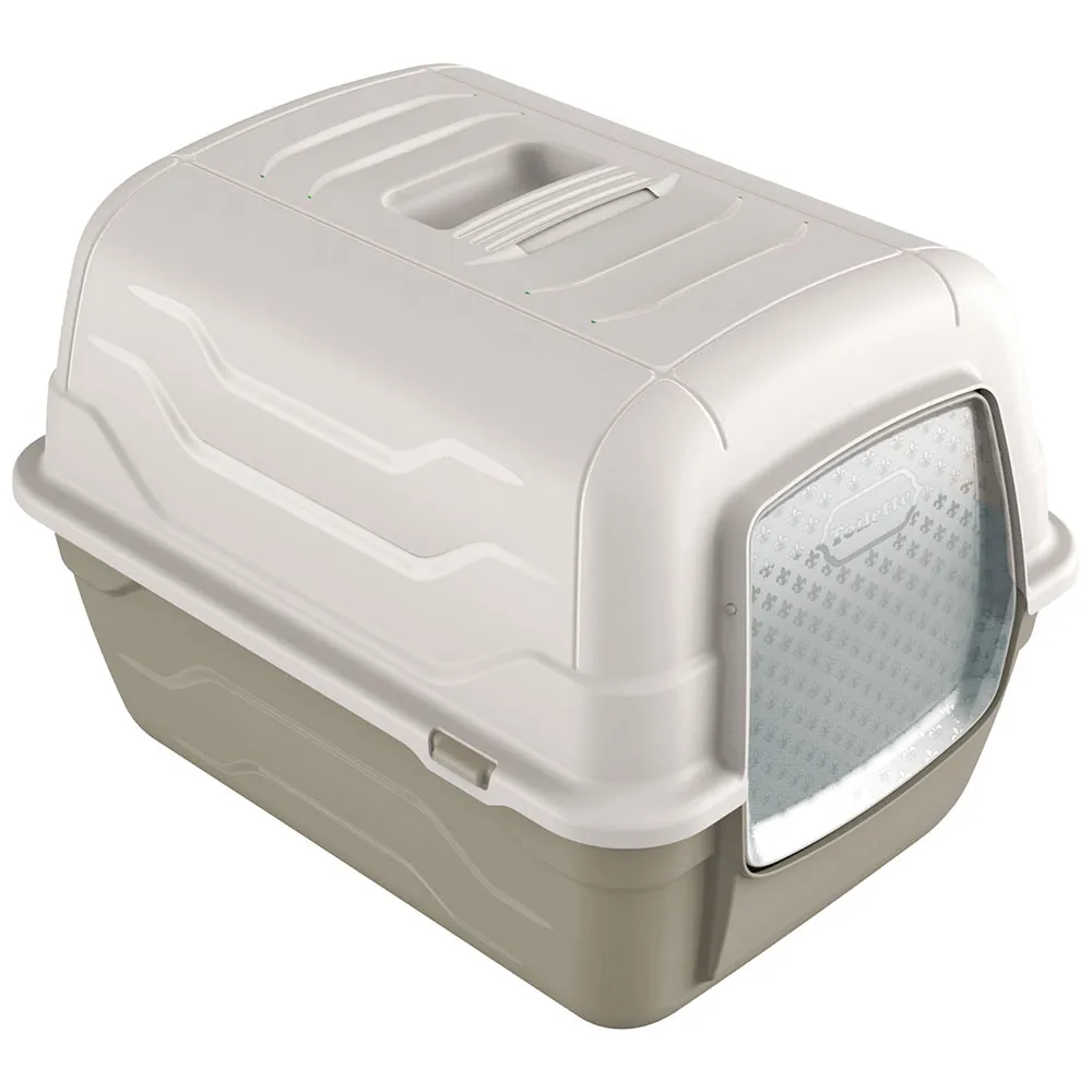 Georplast Roto-Toilet Cat Litter Box Grey