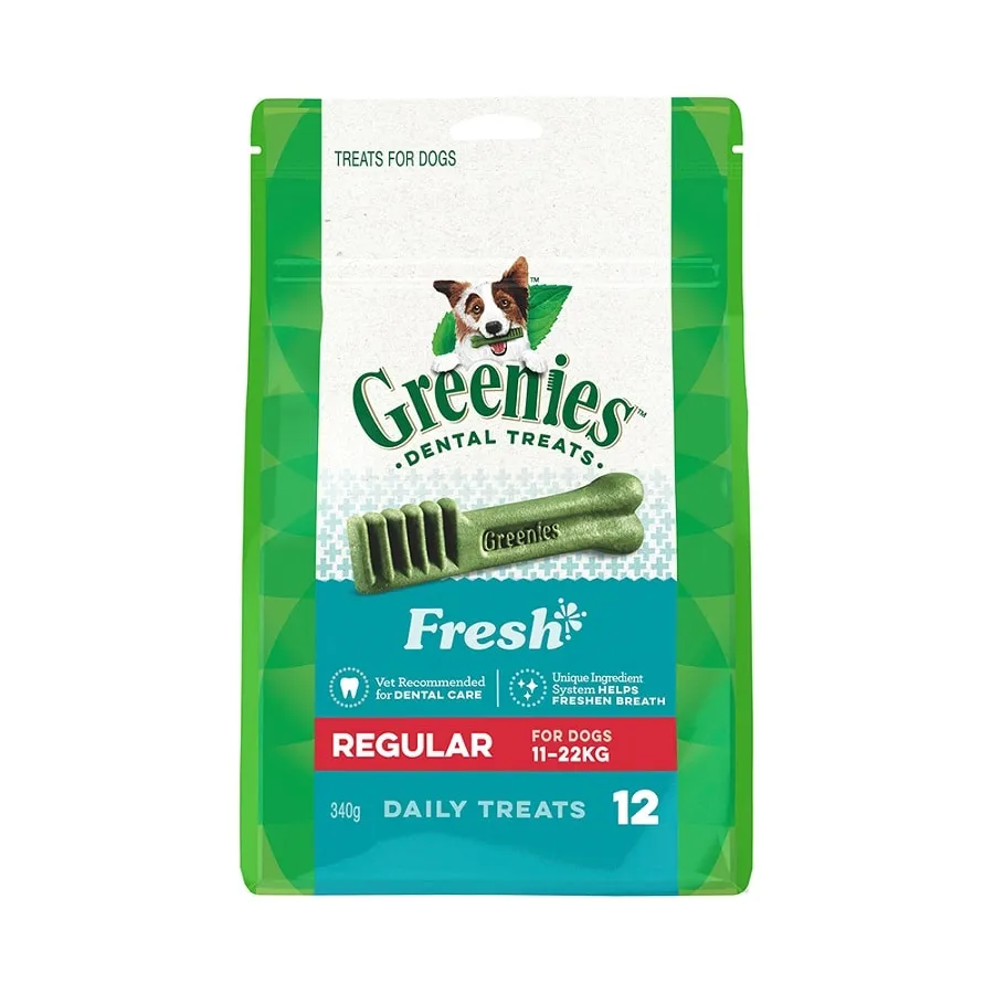 Greenies Freshmint Dental Chews Regular
