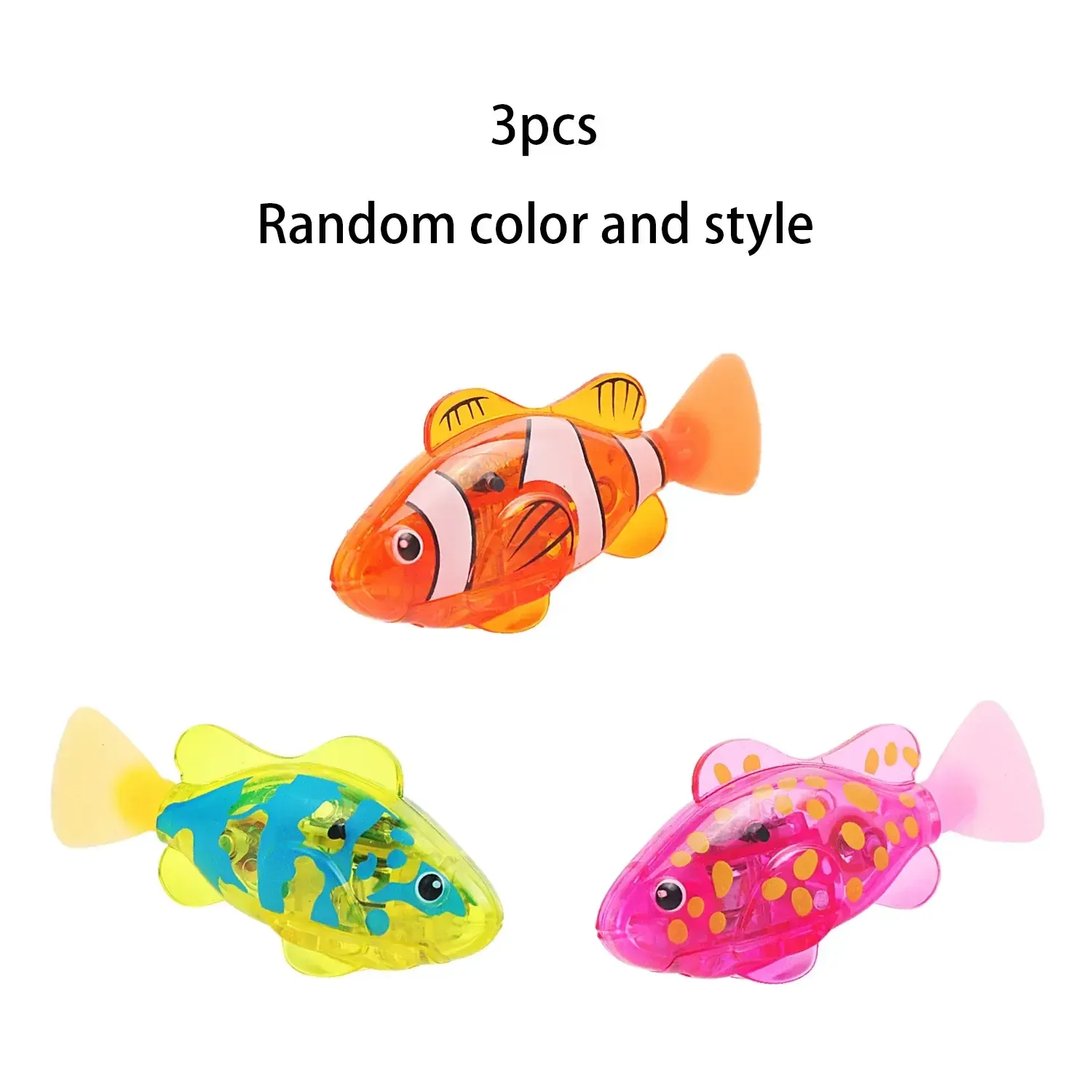 Interactive Robot Fish Toys for Cat/Dog