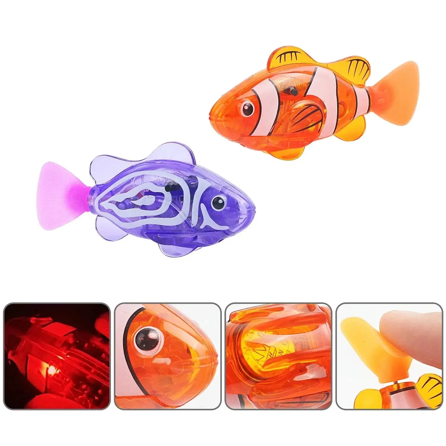 Interactive Robot Fish Toys for Cat/Dog
