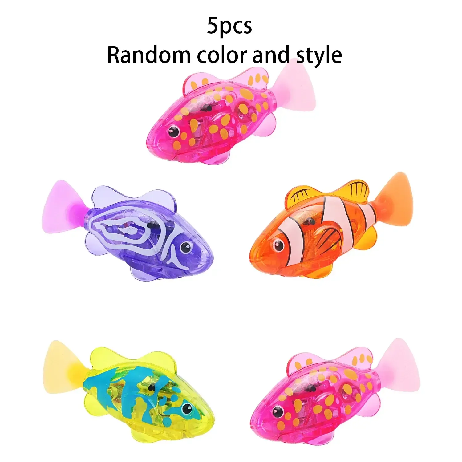 Interactive Robot Fish Toys for Cat/Dog