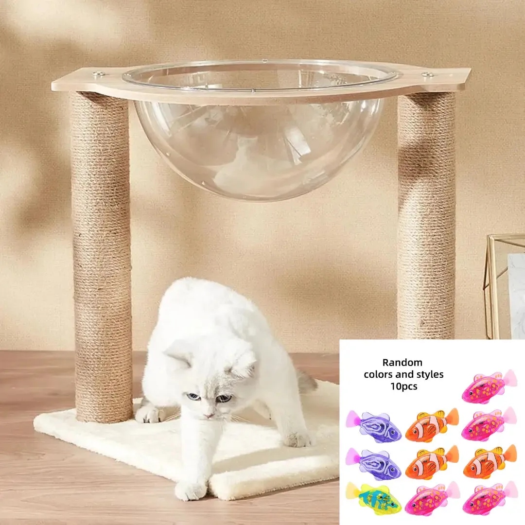 Interactive Robot Fish Toys for Cat/Dog