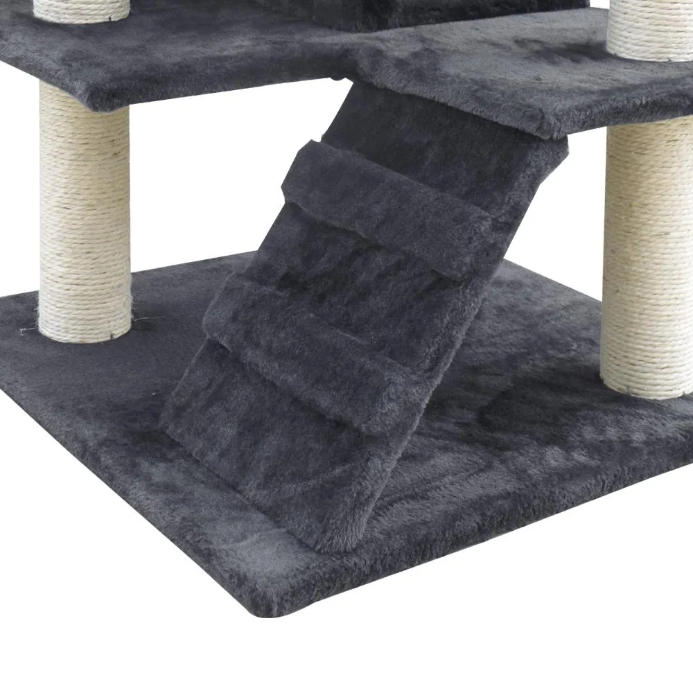 i.Pet Cat Tree 134cm Trees Scratching Post Scratcher Tower Condo House