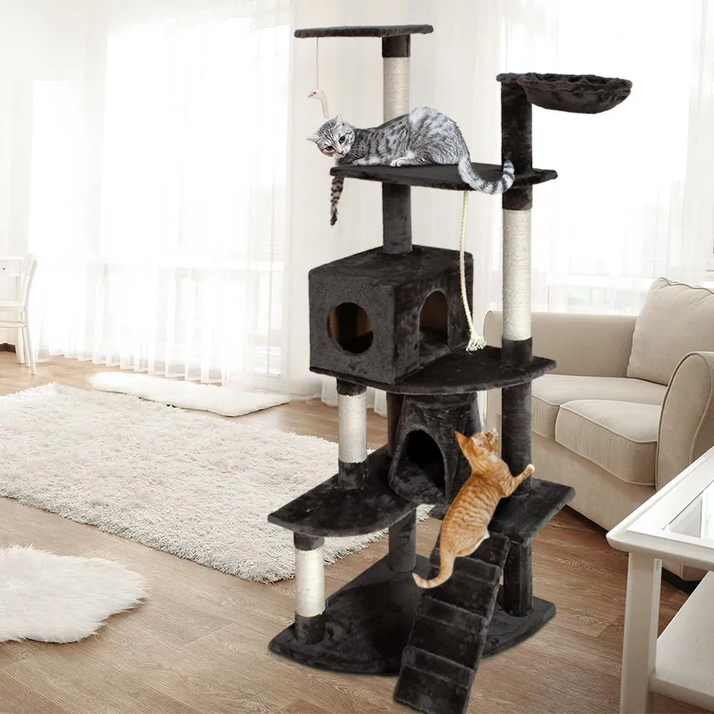i.Pet Cat Tree 193cm Trees Scratching Post Scratcher Tower Condo House
