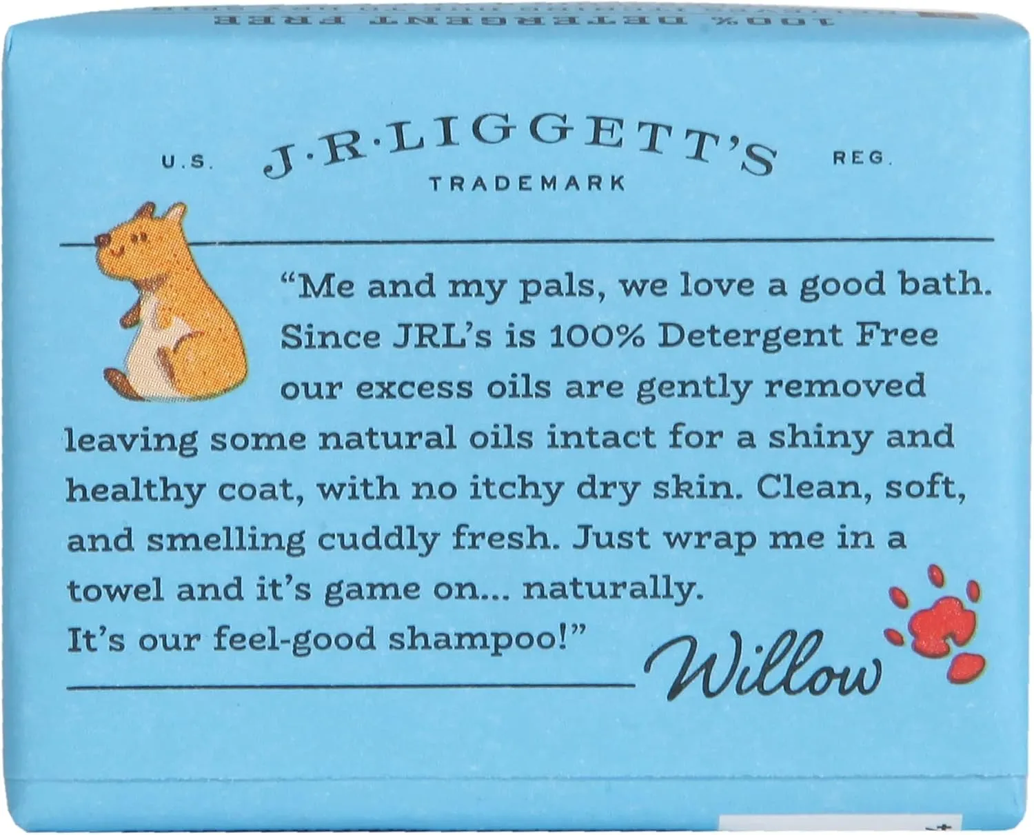 JRLIGGETT'S Small Animal Hair Shampoo Bar Great for Sensitive Skin | Relieves Dry, Itchy Skin, Hypoallergenic Formula | Biodegradable100% Detergent-Free, 100% Ecologically Correct, Non-GMO 3.5 oz.