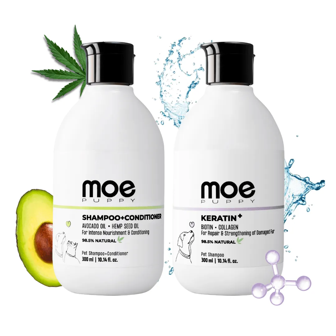 Keratin  & Shampoo   Conditioner Pet Shampoo Combo