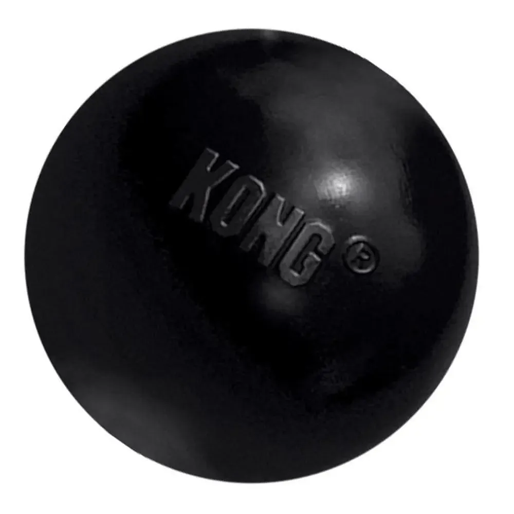 Kong Extreme Ball Dog Toys Black