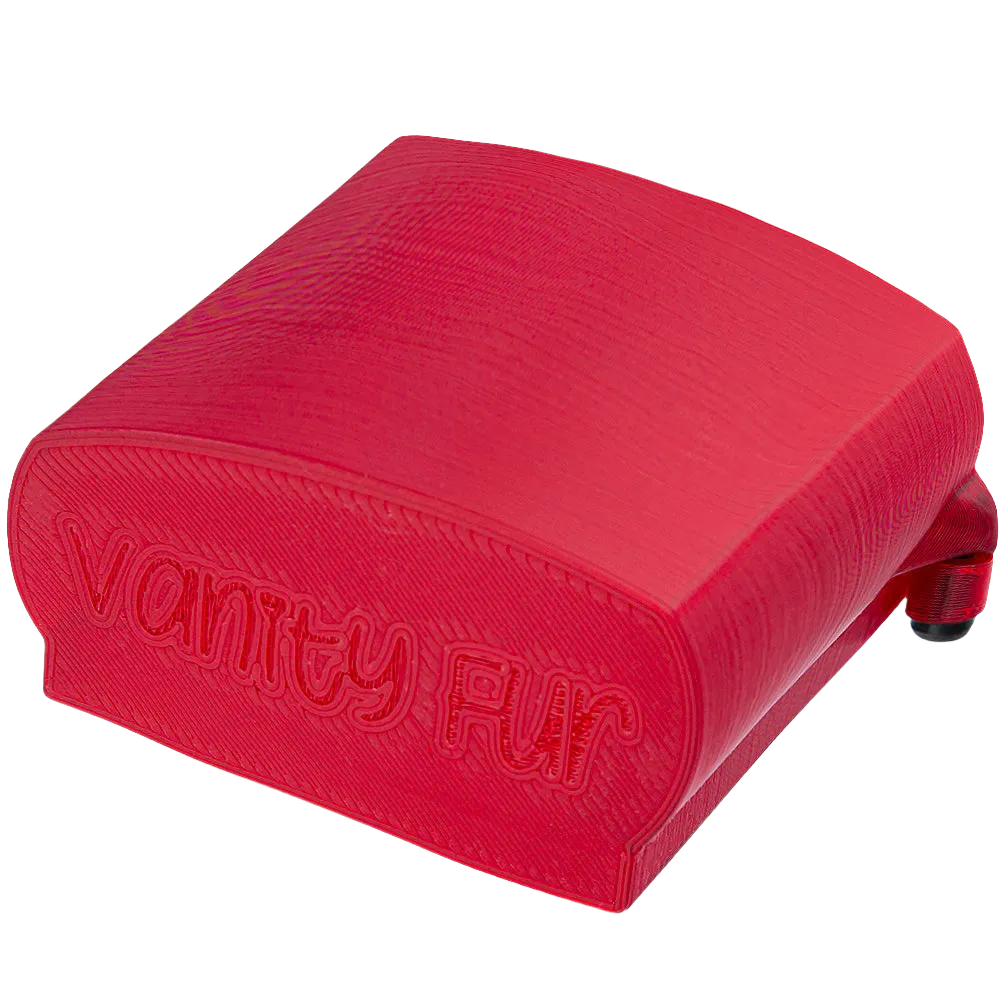 Large Brush Cover Jolly Red by Vanity Fur