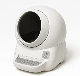 Mid-2025 Upgraded Version - Automatic Cat Litter Box Self Cleaning - APP Control, Open-Style Design, Smart Health Monitor, Safe Anti-Pinch, Quiet, Perfect for Cats, A Lifelong Companion