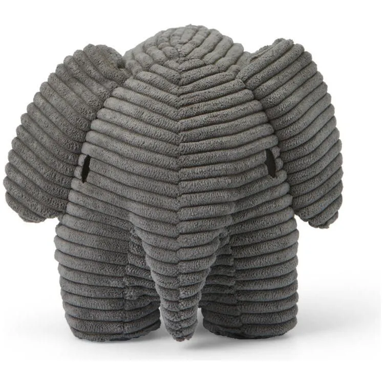 Miffy Elephant Corduroy Grey 9"