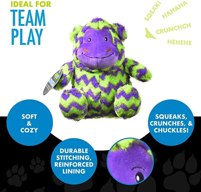Monkey Plush Dog Toy