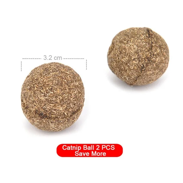 Natural & Healthy Edible Catnip Toy For Cats & Kittens Promotes Teeth Cleaning