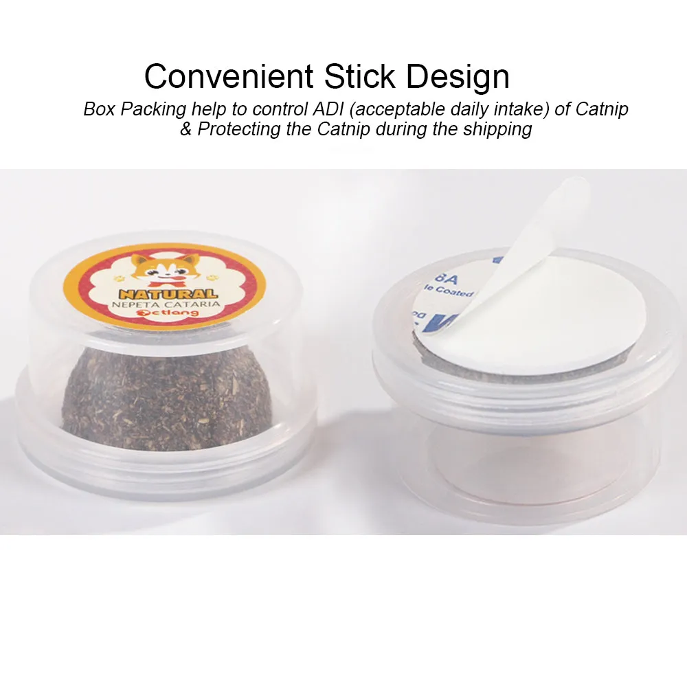 Natural & Healthy Edible Catnip Toy For Cats & Kittens Promotes Teeth Cleaning
