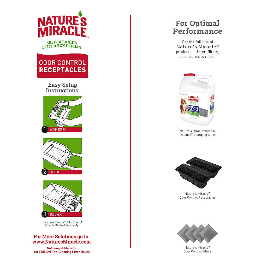 Nature's Miracle® Odor Control Receptacles