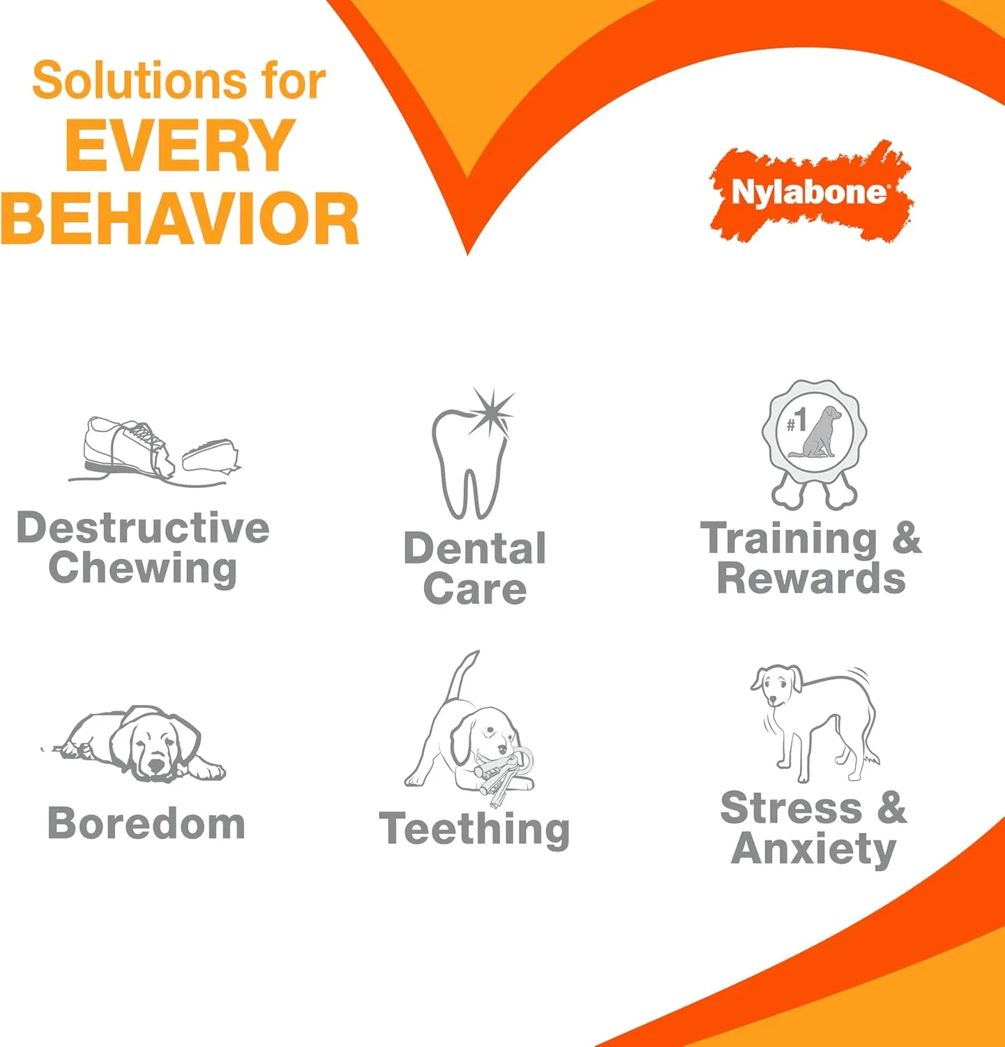 Nylabone Customer Favorites Power Chew Toy Bundle for Dogs, Indestructible Dog Toys for Aggressive Chewers, Pack of 3 Dog Toys, Flavor Medley, Small Dogs - Up to 25 lbs, 3 Pack