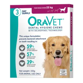 OraVet Dental Hygiene Chews for Dogs 23 kg