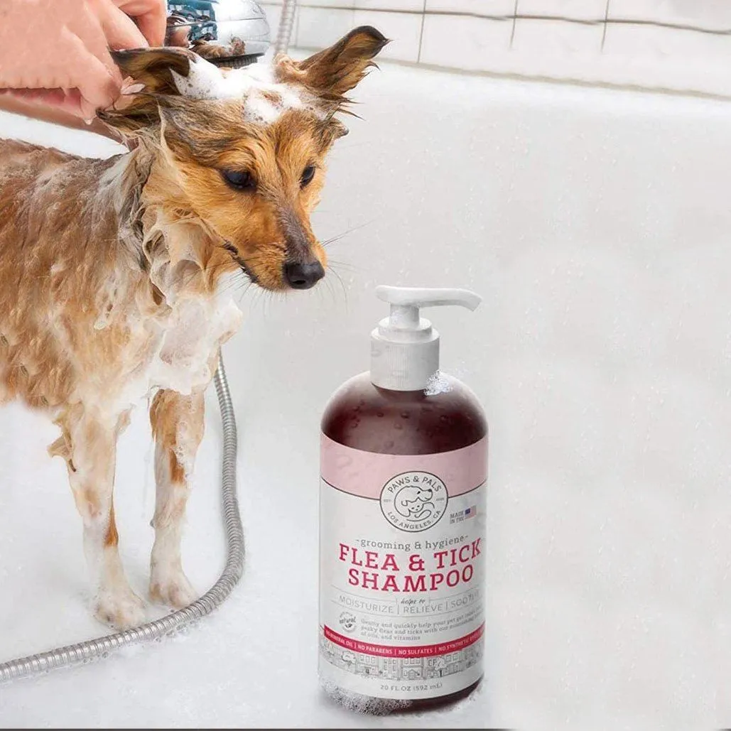 Paws & Pals Flea and Tick Shampoo for Dogs & Cats