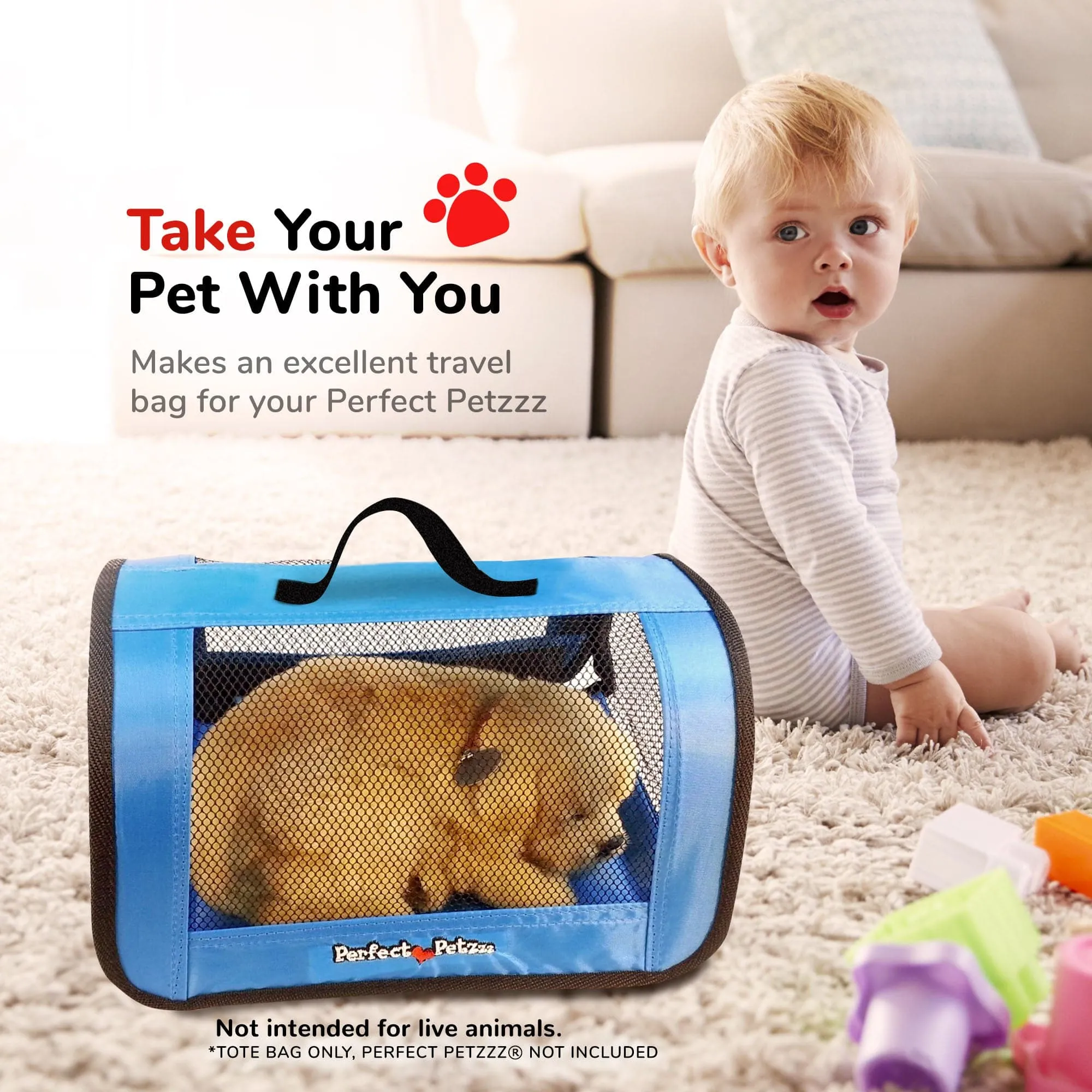 Perfect Petzzz Accessories - Blue Tote