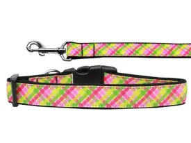 Pet Dog & Cat Nylon Collar or Leash, "Lemondrop"