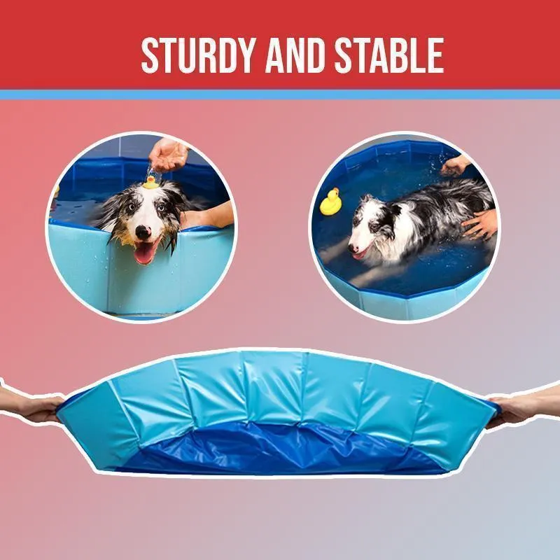 Portable Dog Pool And Bath Tub