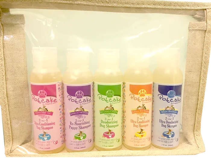 PotCake Shampoo 2oz Variety Gift Bag